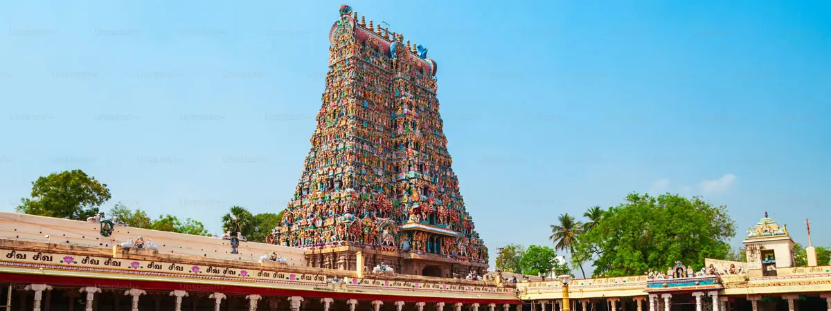 South India Temple Tour 8 Days | Tamil Nadu Temple Circuit with Madurai, Rameshwaram & Thanjavur